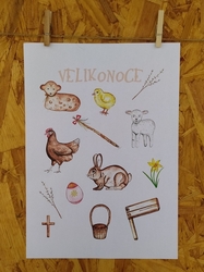 VELIKONOČNÍ PLAKÁT / PDF